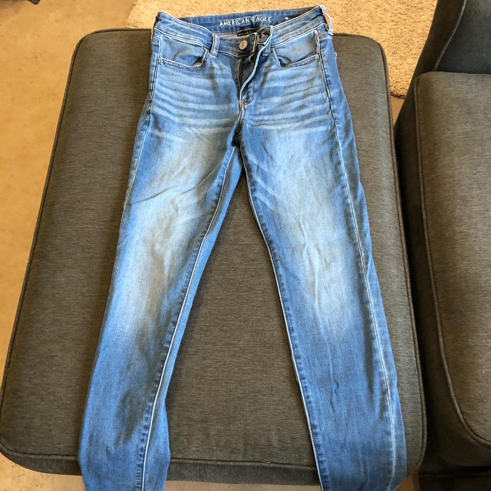 American Eagle next level stretch skinny jeans
